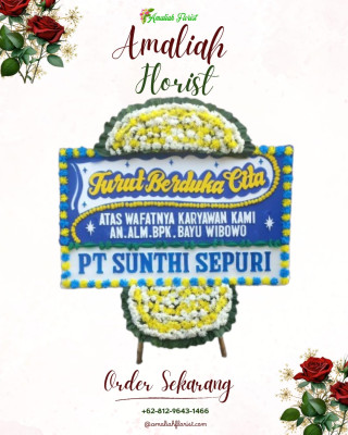 Papan Bunga Duka di Seberang
